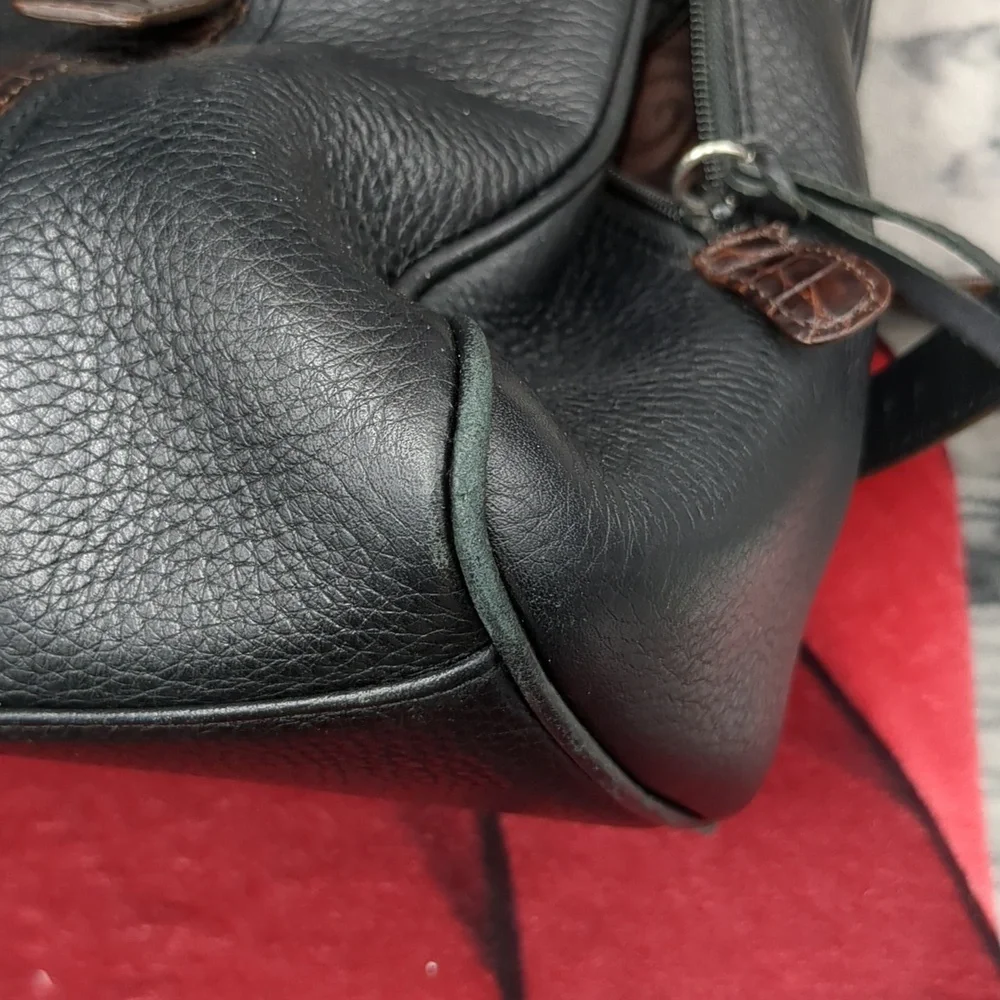 Brighton vintage leather bag - Picture 3 of 12